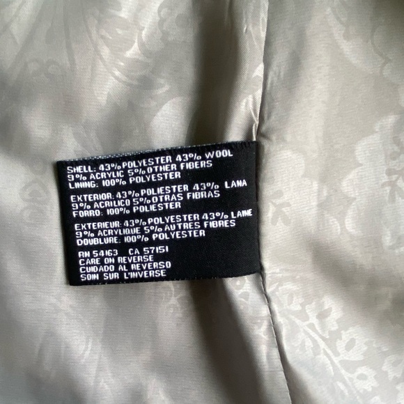 Jessica Simpson Hooded Textured Wool Coat - L - Picture 12 of 16